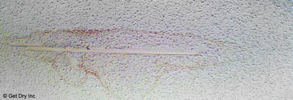 Home ceiling water spots